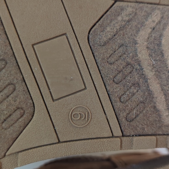 Arizona Jean Co. Stellar Faux Fur Lined Faux Suede Boots 9M Tan Cognac - Picture 11 of 16